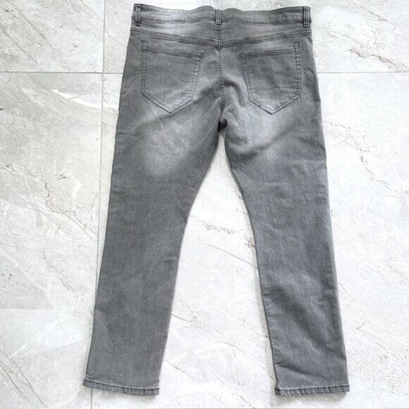 Jachs New York Men's Black Jeans Straight Fit Stretch - Picture 3 of 3